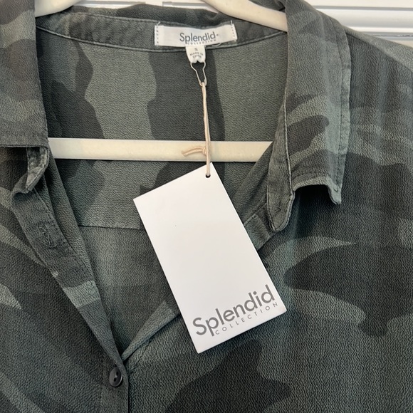 SPLENDID CAMO TOP - Picture 2 of 4